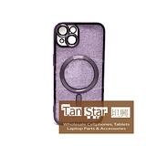 Apple iPhone 15 - SPARKLE Chrome Edge Magnet RING Silicone Case