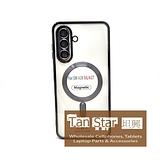 Samsung Galaxy A17 / A26 - Chrome Edge Magnet RING Silicone Case
