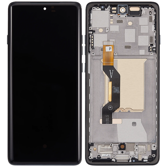 lcd display with frame for Moto Edge 2025 XT2519