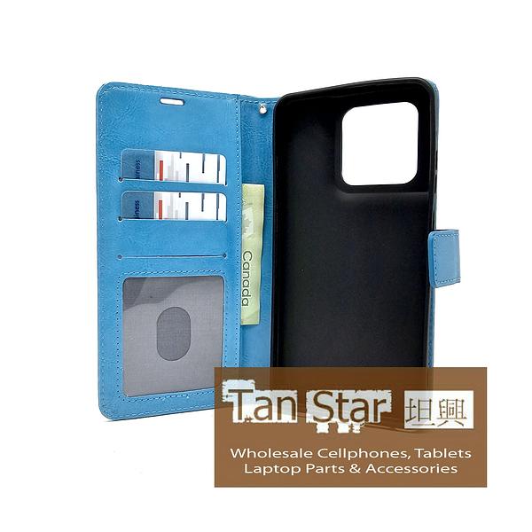 Motorola Moto G Stylus 2025 - Book Style Wallet Case with Strap