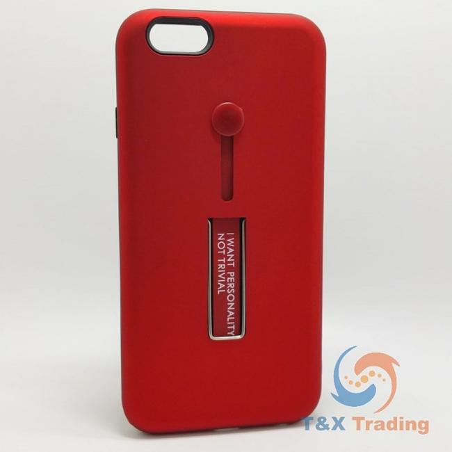 Apple iPhone 6 / 6S - I Want Personality Not Trivial Case with Kickstand Color