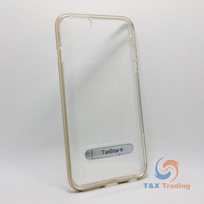 Apple iPhone 6 / 6S - TanStar Aluminum Bumper Frame Case with Kickstand