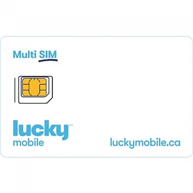 Lucky Mobile Multi SIM Card