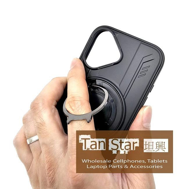 Apple iPhone 17 - NINJA Magnet Enabled Case with Ring Kickstand