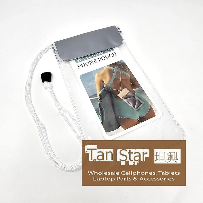 Universal Tripple 3 Lock Waterproof Phone Holder with Strap and zip-top bag Case (Mixed Colors)