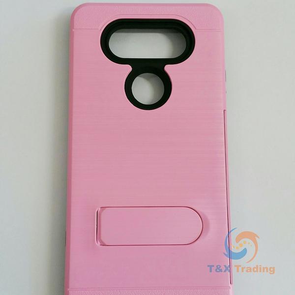 LG V20 - Credit Card Holder Case with Kickstand