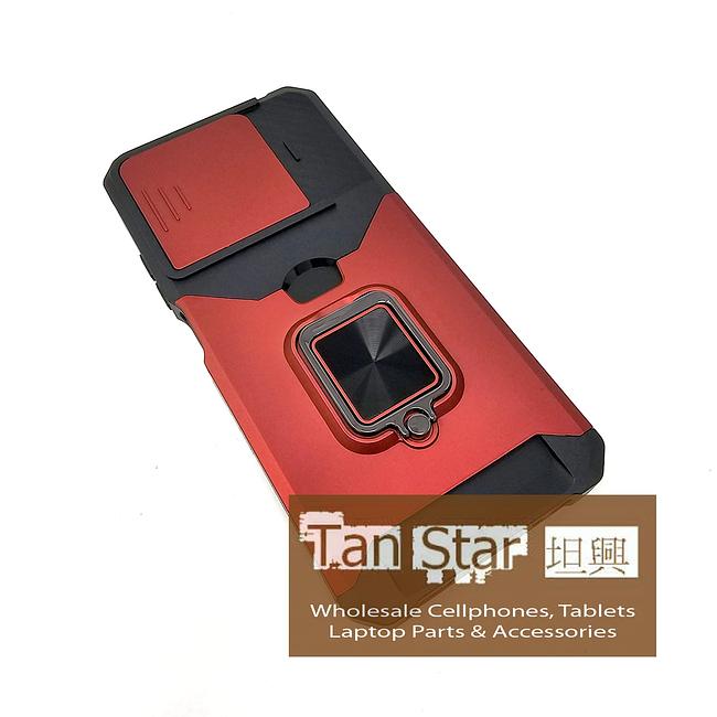 Motorola Moto G 5G 2025 - Secure Card Holder Magnet Enabled Case with Ring Kickstand