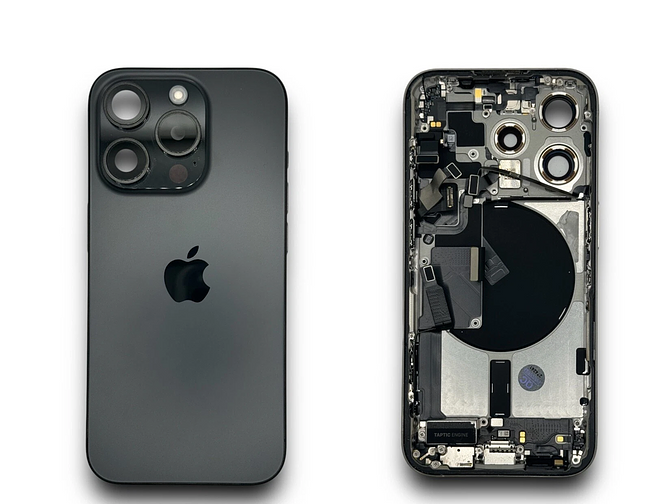 complete housing for iPhone 15 Pro (original pull, good condition)