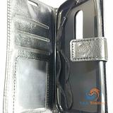 Motorola Moto G3 - Book Style Wallet Case with Strap