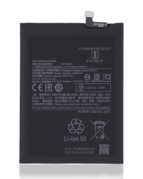 replacement battery BN5A for Xiaomi POCO M3 Pro Redmi Note 11 4G Note 10 4G Note 11 SE Redmi 10