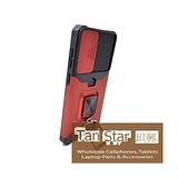 Samsung Galaxy S25 Edge - Secure Card Holder Magnet Enabled Case with Ring Kickstand