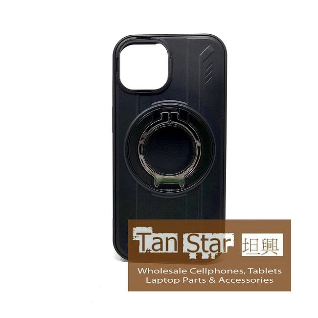 Apple iPhone 14 Pro Max - NINJA Magnet Enabled Case with Ring Kickstand