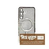 Samsung Galaxy S24 / S25 - SPARKLE Chrome Edge Magnet RING Silicone Case