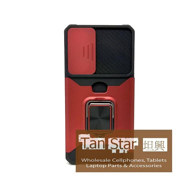 Samsung Galaxy S25 Edge - Secure Card Holder Magnet Enabled Case with Ring Kickstand