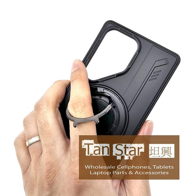 Samsung Galaxy S23 Ultra - NINJA Magnet Enabled Case with Ring Kickstand