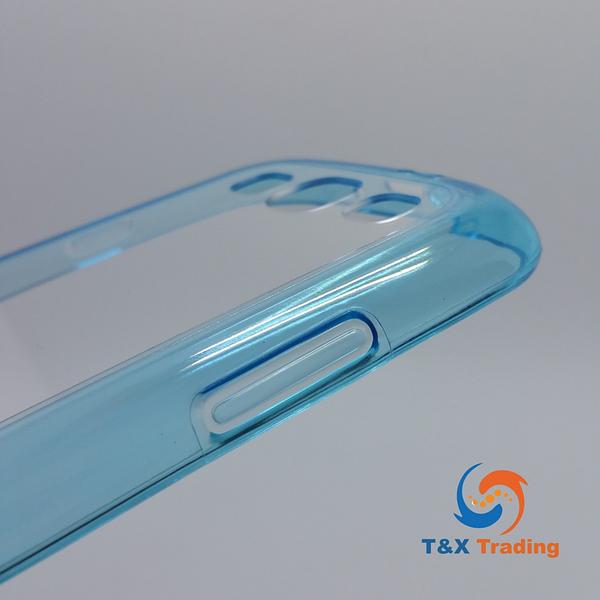 Samsung Galaxy S3 - Color Edge Silicone Phone Case With Dust Plug