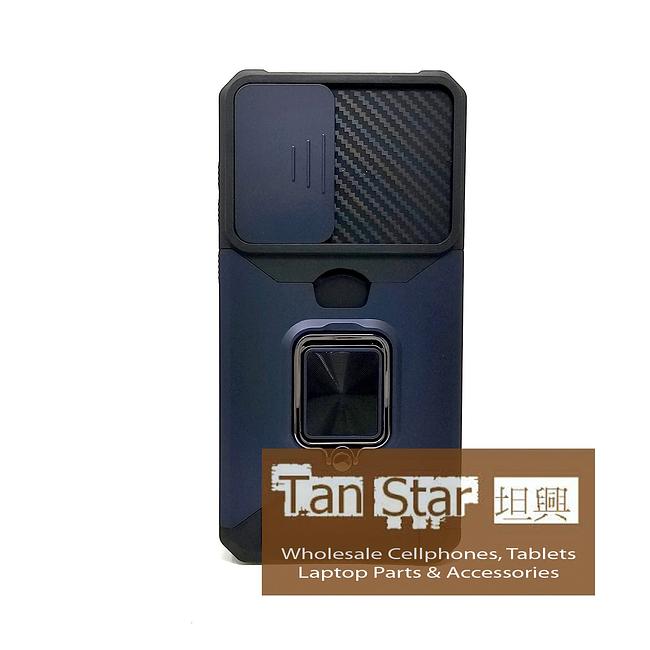 Samsung Galaxy A37 - Secure Card Holder Magnet Enabled Case with Ring Kickstand