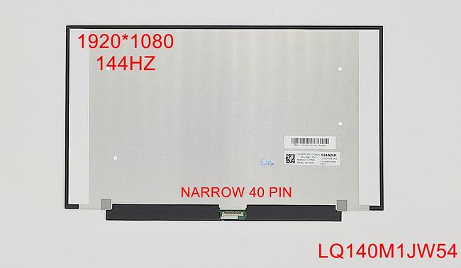 14" Laptop LCD Screen 40 Pins LQ140M1JW54