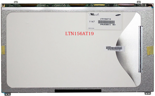15.6" Laptop LCD Screen 40 pins LTN156AT19