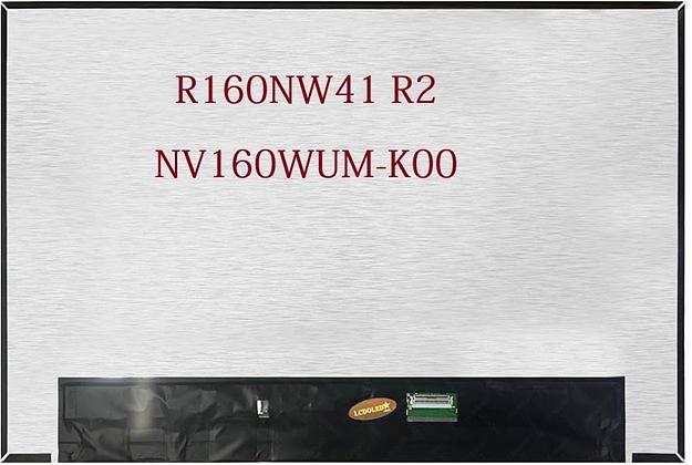 16" Laptop LCD Screen R160NW41 R2 NV160WUM-K00