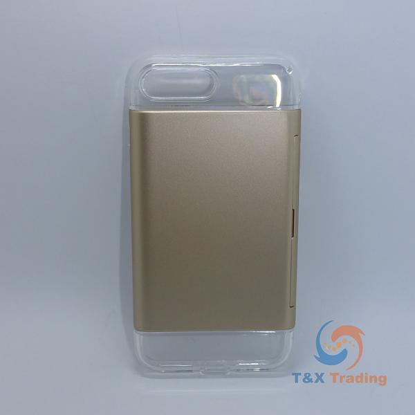 Apple iPhone 7 Plus / 8 Plus - Shock Resistant Credit Card Slider Case