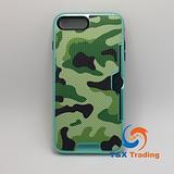 Apple iPhone 7 Plus / 8 Plus - Military Camouflage Credit Card Case