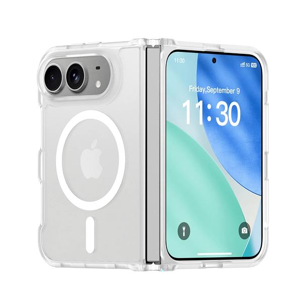 Apple iPhone Duo - Reinforced Corners Silicone Phone Case with Wireless Charging