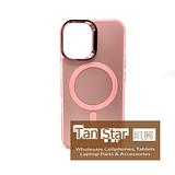 Apple iPhone 14 Pro Max - MAGNETO Chrome Edge Magnet Ring Silicone Case