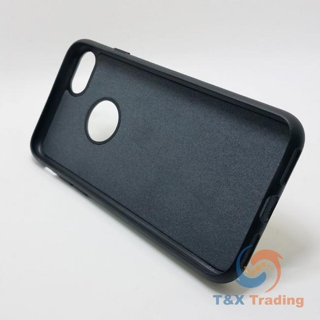 Apple iPhone 7 / 8 - Gold Carbon Fiber Case with Kickstand