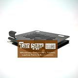 Motebook Laptop Stand Aluminium Alloy Adjustable , Tablet Holder Multi-Angle Stand Heat Release and Foldable