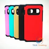 Samsung Galaxy S10 Plus - Silicone With Hard Back Cover Case