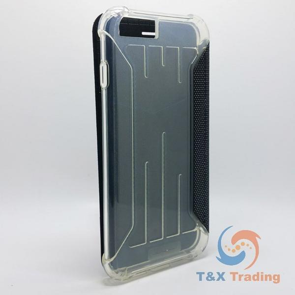 Apple iPhone 6 Plus / 6S Plus - WUW Luxury Flip Cloth Leather Wallet Case