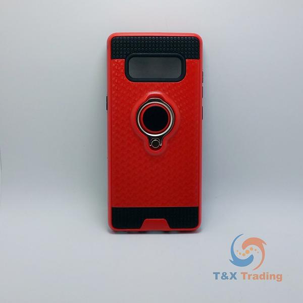 Samsung Galaxy Note 8 - Slim Magnet Enabled Case with Ring Kickstand