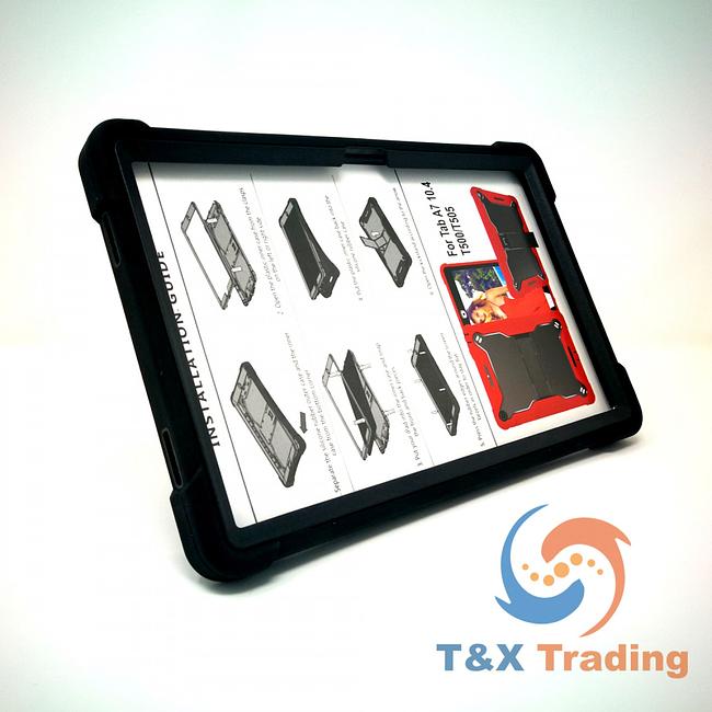 Samsung Galaxy Tab A7 10.4" (T500) - Heavy Duty Shockproof Case with Kickstand