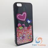 Apple iPhone 6 / 6S - Black Water Liquid Case with Design