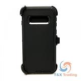 Samsung Galaxy S10 Plus - Fashion Defender Case with Belt Clip