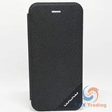 Apple iPhone 6 / 6S - WUW Luxury Flip Cloth Leather Wallet Case