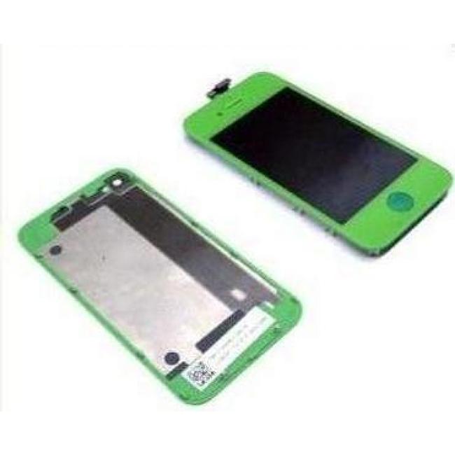 LCD digitizer assembly for iphone 4 4G home button back cover full set
