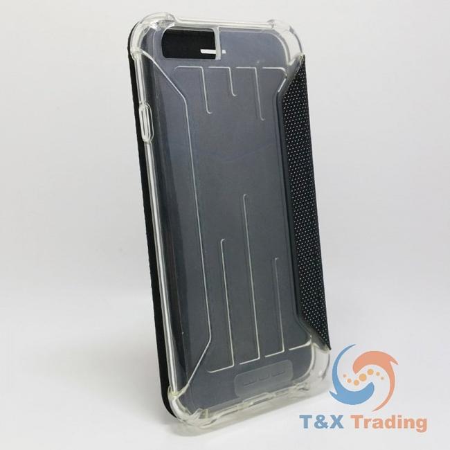 Apple iPhone 6 / 6S - WUW Luxury Flip Cloth Leather Wallet Case