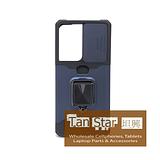 Samsung Galaxy S21 Ultra - Secure Card Holder Magnet Enabled Case with Ring Kickstand