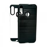 Motorola Moto E6 Plus - Slim Sleek Brush Metal Case