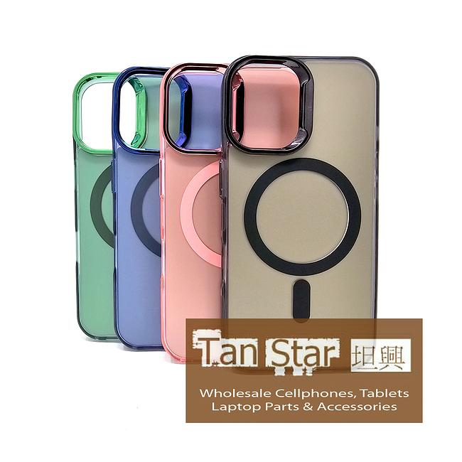 Apple iPhone 16 Pro Max - MAGNETO Chrome Edge Magnet Ring Silicone Case