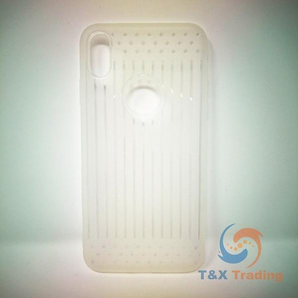 Apple iPhone XS Max - Lined Silicone Phone Case