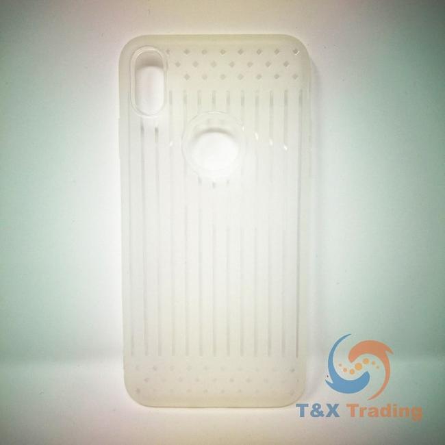 Apple iPhone XS Max - Lined Silicone Phone Case