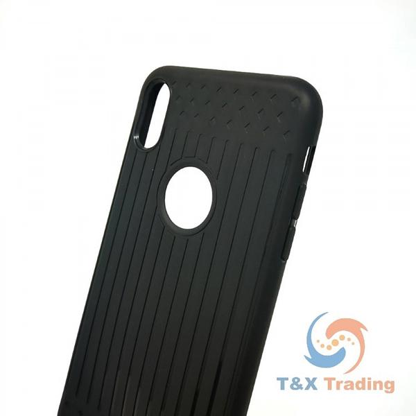 Apple iPhone XS Max - Lined Silicone Phone Case
