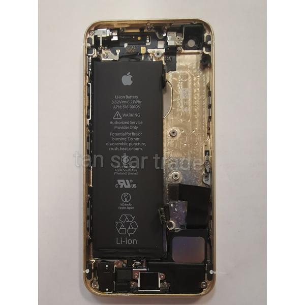 back housing complete  for iPhone 5SE  (used, original pulled, )