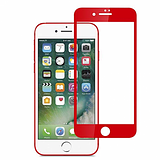 Apple iPhone 7 / 8 / SE 2020 / SE 2022 - Product Red Full Cover Tempered Glass Screen Protector