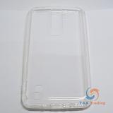 LG K7 - Silicone Phone Case With Dust Plug