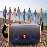 ET-901 Wireless Loudspeaker Super Bass LED Flash Portable Bluetooth Speaker Cool Owl Design TF Card Support FM Radio