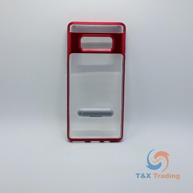 Samsung Galaxy Note 8 - Aluminum Bumper Frame Case with Kickstand